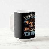 面白いビリヤード コーヒーマグカップ (正面左)