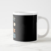 面白いビリヤード ジャンボコーヒーマグカップ (右)