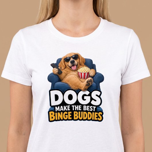 面白いビーイング仲間は犬 Tシャツ
