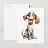 面白いビーグル漫画 ポストカード (正面/裏面)