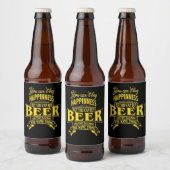 面白いビールの名言 ビールラベル (ボトル)