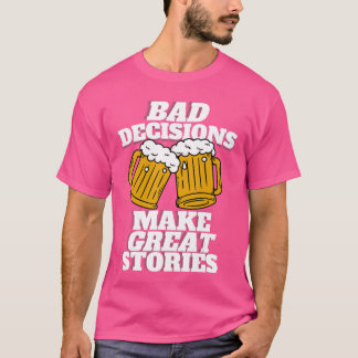 面白いビールラガー Tシャツ
