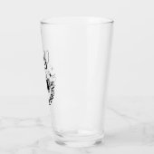 面白いビール タンブラーグラス (左)