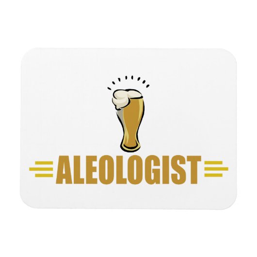 面白いビール マグネット (横)