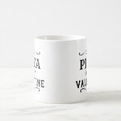 面白いピザが私のバレンタイン コーヒーマグカップ (中央)