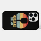 面白いピックルボール伝説 iPhoneケース (裏面横)
