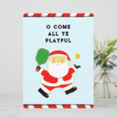 面白いピックルボール クリスマス (スタンド正面)