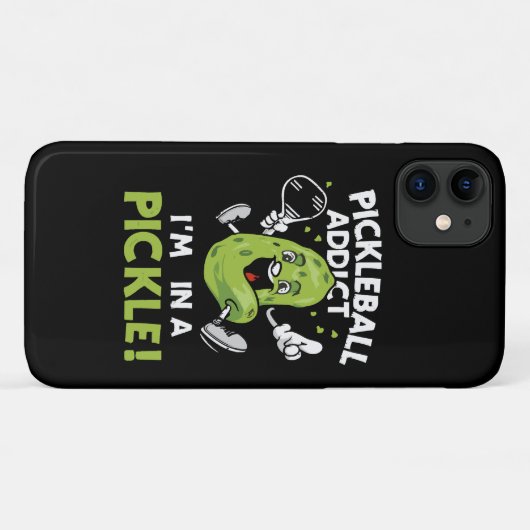 面白いピックルボール Case-Mate iPhoneケース (裏面(横))