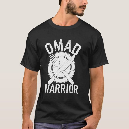 面白いファスティングOMAD Tシャツ (正面)