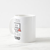 面白いフォーカスが見つかりません コーヒーマグカップ (正面左)