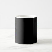 面白いフォークリフトの運転手 コーヒーマグカップ (中央)
