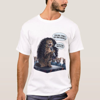 面白いフットボールミームTシャツ Tシャツ