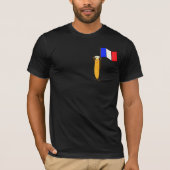 面白いフランスパン Tシャツ (正面)