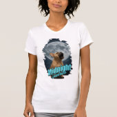 面白いフレンチブルドッグの遠吠えTシャツ Tシャツ (正面)