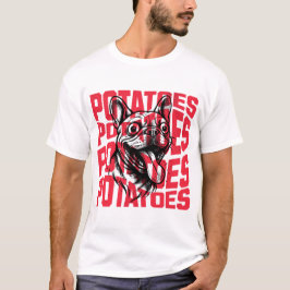 面白いフレンチブルドッグTシャツ Tシャツ