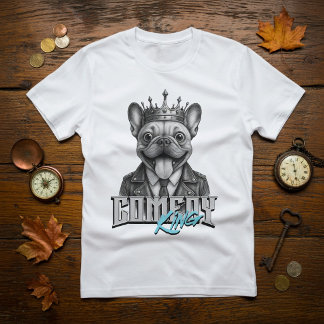 面白いフレンチブルドッグTシャツ Tシャツ