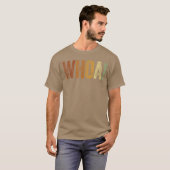 面白いフレーズの面白Tシャツ Whoa f Tシャツ (正面フル)