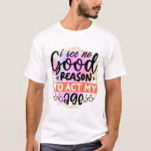 面白いフレーズ Tシャツ (正面)