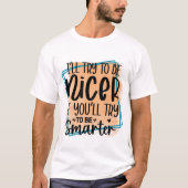 面白いフレーズ Tシャツ (正面)