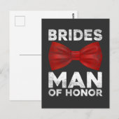 面白いブライズマン ウェディング ブライダル パーティー 名言 ポストカード (正面/裏面)