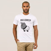 面白いブルシープのTシャツ Tシャツ (正面フル)