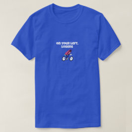 面白いブルーサイクリング Tシャツ