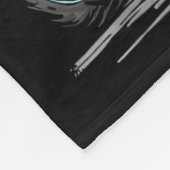 面白いブルー・ド・フランドル クリスマス グラフィック 犬 フリースブランケット (角)