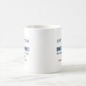 面白いプログラマコーディング コーヒーマグカップ (中央)