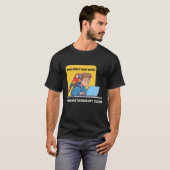 面白いプログラマーのオウムが私のコードを理解 Tシャツ (正面フル)