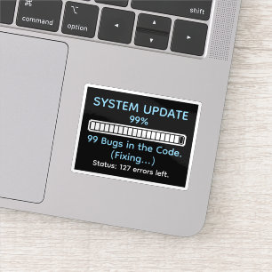 面白いプログラマーコーディング シール