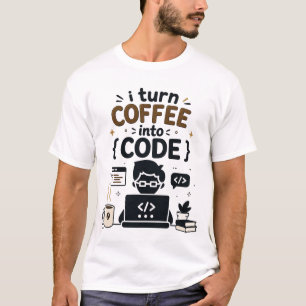 面白いプログラマーデザイン Tシャツ