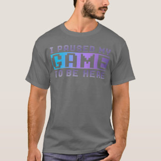 面白いプロゲーマーのプレゼント　テレビゲームをプレイ中 Tシャツ
