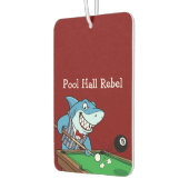 面白いプールハルレべルビリヤードをテーマにした男性向けの車 カーエアーフレッシュナー (左)