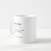 面白いヘアスタイリストギフト コーヒーマグ コーヒーマグカップ (正面左)