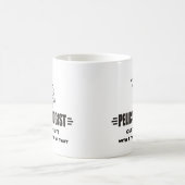 面白いペリカン コーヒーマグカップ (中央)