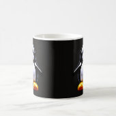 面白いペンギンコーヒー モーフィングマグカップ (中央)