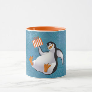 面白いペンギンマグカップ マグカップ