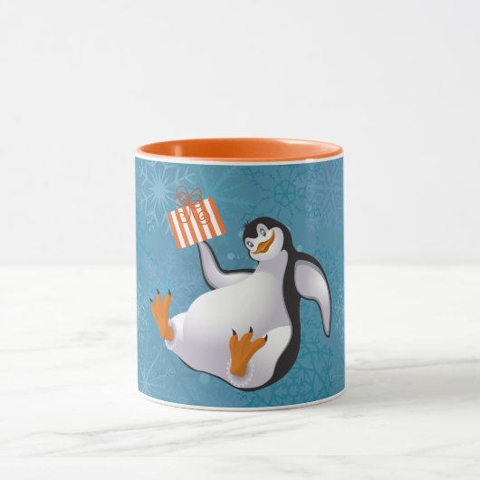 面白いペンギンマグカップ マグカップ (中央)