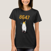面白いペンギン 8647 Tシャツ (正面)