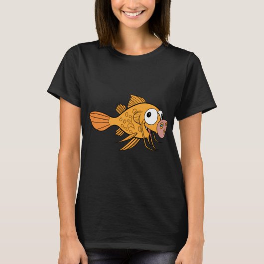 面白いホグフィッシュ Tシャツ (正面)