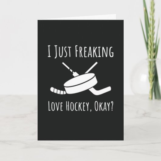 面白いホッケーカード カナダ サンタクロースラブ プレーヤー カード (正面)