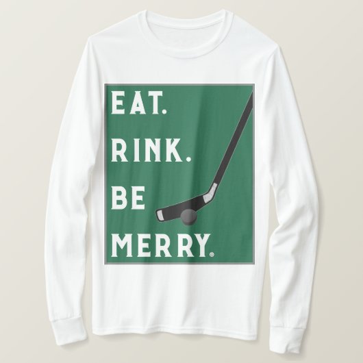 面白いホッケーTシャツ Tシャツ (デザイン正面)