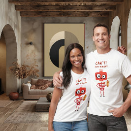 面白いホットドッグのスケルトン | 諦めた。お腹が減った。 | フード Tシャツ