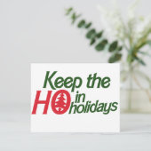 面白いホリデー ホ シーズンカード (スタンド正面)