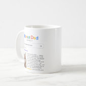 面白いボーナスダッド検索結果フォトギフト コーヒーマグカップ (正面左)