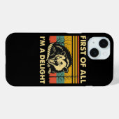 面白いポッサムの引用 - まず最初に、私は喜びです Ca Case-Mate iPhoneケース (裏面 (横))