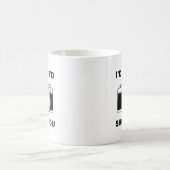 面白いマグカップであなたを撃ちたい コーヒーマグカップ (中央)