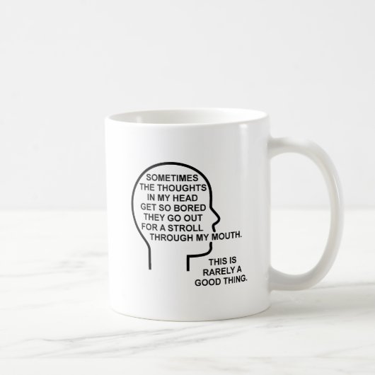 面白いマグカップのデザイン Funny Mug コーヒーマグカップ (右)