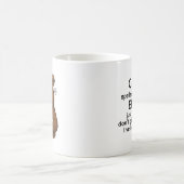 面白いマグカップ - コーヒーを逆に綴るとEeffoc - G コーヒーマグカップ (中央)