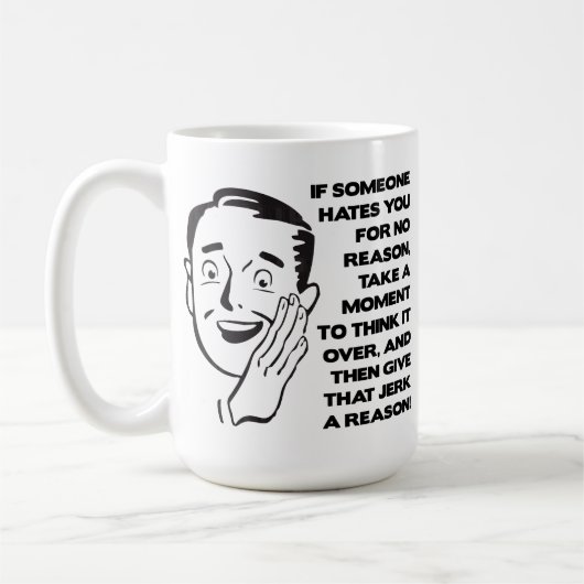 面白いマグカップ コーヒーマグカップ (左)